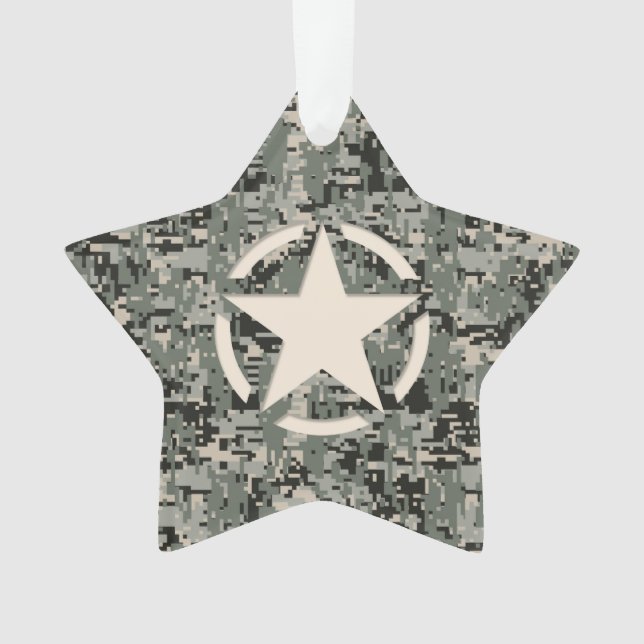 Camouflage numérique du symbole étoile (devant)