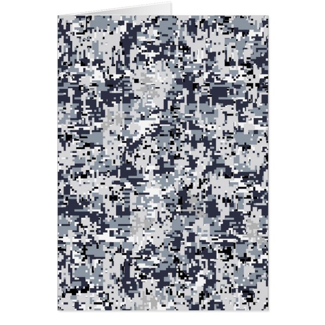 Camouflage numérique en argent de style urbain (Devant)