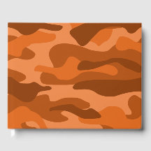Camouflage Orange Monocolor