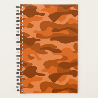 Camouflage Orange Monocolor Planer