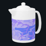 Camouflage Pastel Abstraktes Muster<br><div class="desc">Camouflage pastellblau abstrakte Muster Design Produkt. Personalisieren Sie diese Vorlage mit Ihrer Kunst oder Ihrem Foto und passen Sie sie nach Ihren Wünschen an.</div>