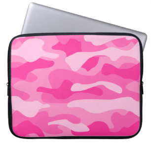 Camouflage Persisch-Rosa Laptopschutzhülle