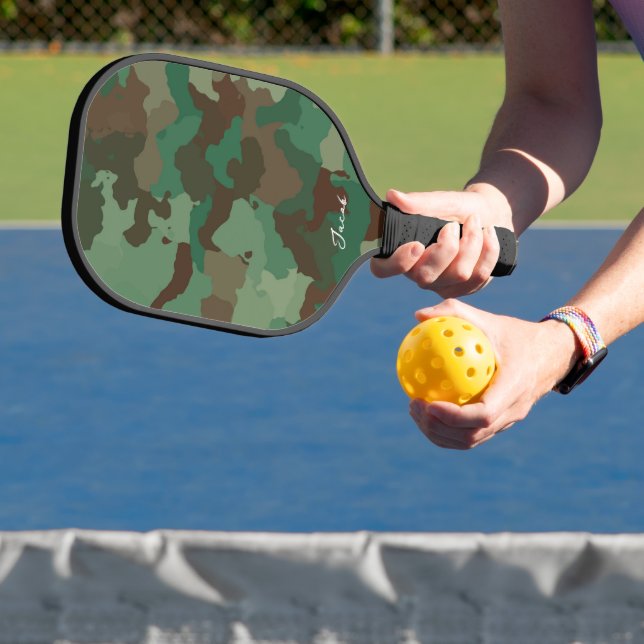 Camouflage Personalisiert Pickleball Paddle (InSitu)