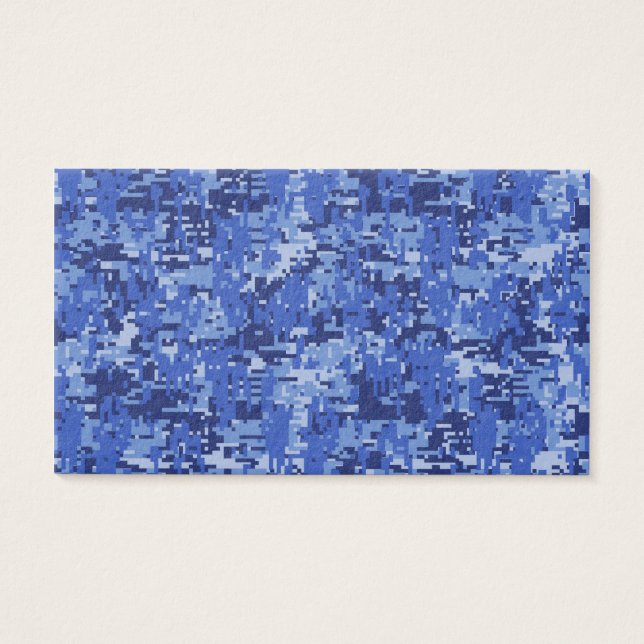 Camouflage photo numérique bleu de la Marine (Devant)