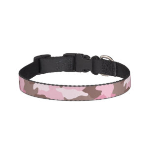 Camouflage Pink Camouflage Muster Haustierhalsband