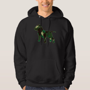 Camouflage Pit Bull Dog Lover Pitbull Camouflage S Hoodie