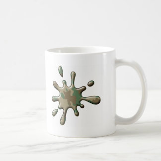 Camouflage platsch - mySplat.com Kaffeetasse