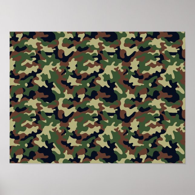 Camouflage Poster (Vorne)