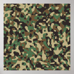 Camouflage Poster