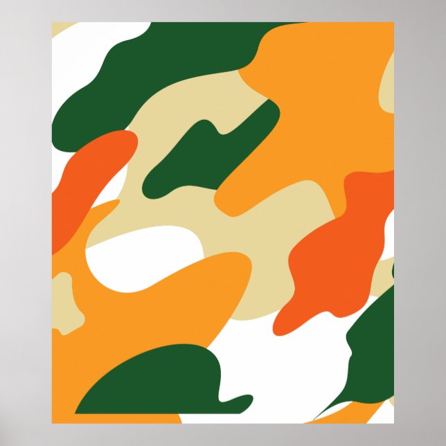 camouflage poster (Vorne)
