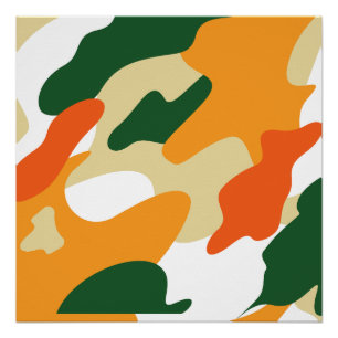 camouflage poster