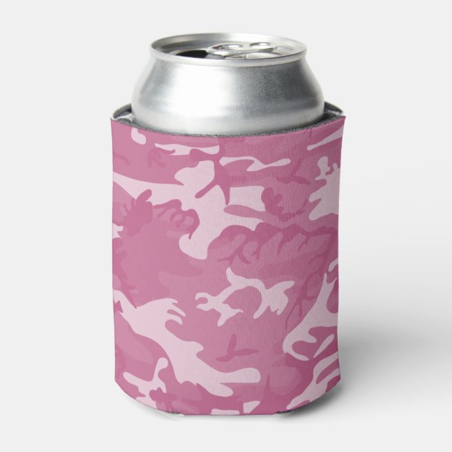 Camouflage Rosa Dosenkühler (Kanne Vorderseite)