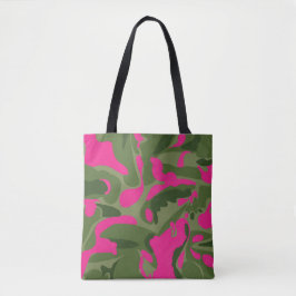 Camouflage Rosa Tasche