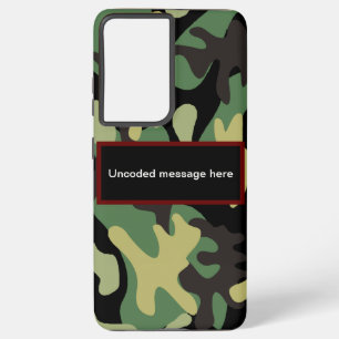 Camouflage Samsung Galaxy Hülle