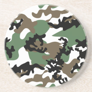 Camouflage Sandstone Untersetzer