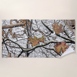 Camouflage-Schneepult 2 Strandtuch