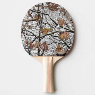 Camouflage-Schneepult 2 Tischtennis Schläger