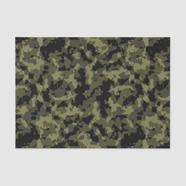 Camouflage Seidenpapier (Vorderseite)