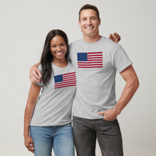 Camouflage-Shirt der amerikanischen Flagge T-Shirt