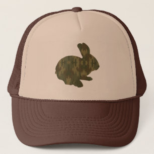 Camouflage Silhouette Casquette lapin de Pâques