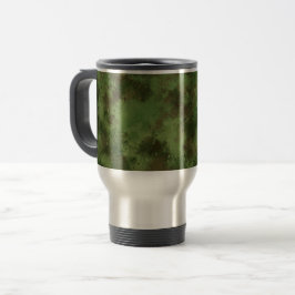 Camouflage Silver Thermal Travel Mug Reisebecher