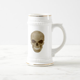 Camouflage Skull Stein Bierglas