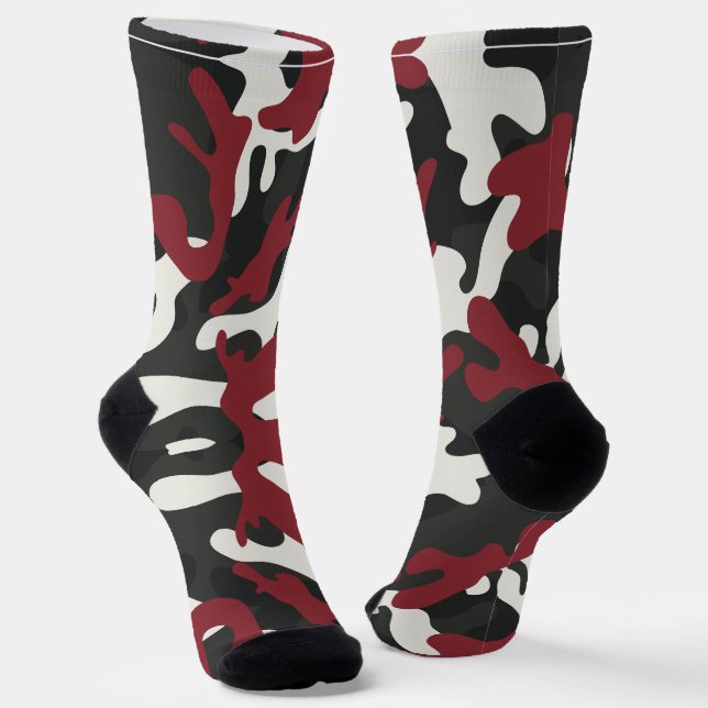 Camouflage Socken (Gewinkelt)