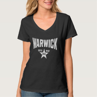 Camouflage Souvenir USA Star Warwick Rhode Island T-Shirt