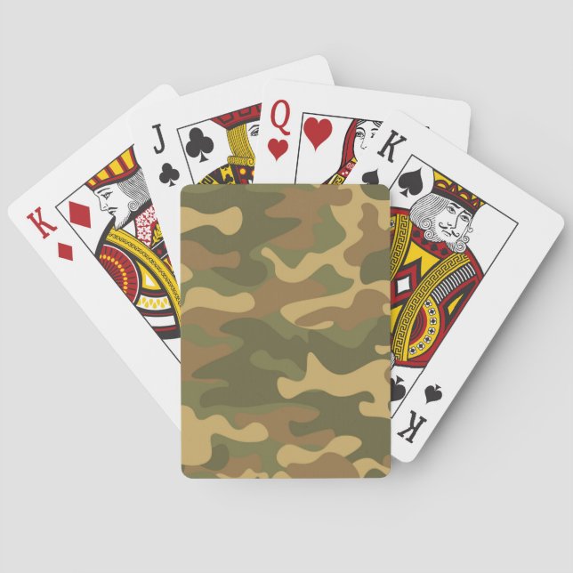 Camouflage Spielkarten (Rückseite)