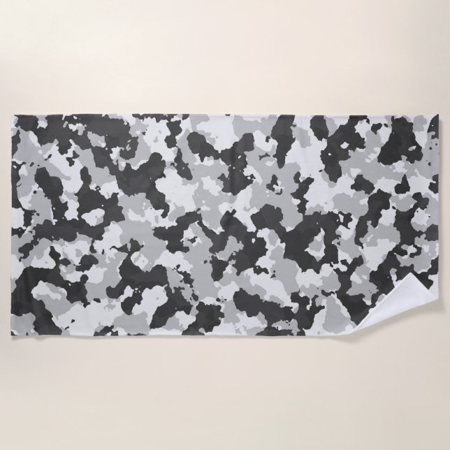 camouflage strandtuch (Vorderseite)