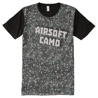 CAMOUFLAGE T-Shirt MIT BEDRUCKBARER VORDERSEITE