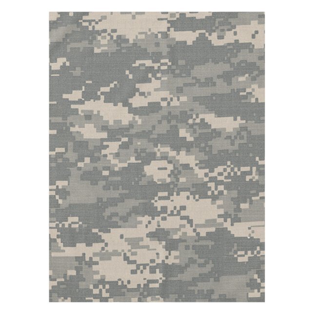 Camouflage-Tarnungs-Tabellen-Stoff Tischdecke (Vorderseite)