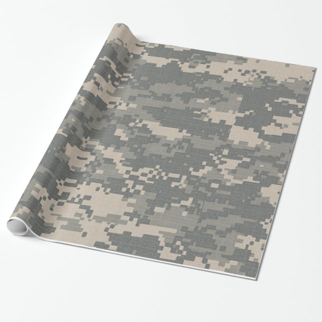 Camouflage-Tarnungs-Verpackungs-Papier Geschenkpapier (Ungerollt)