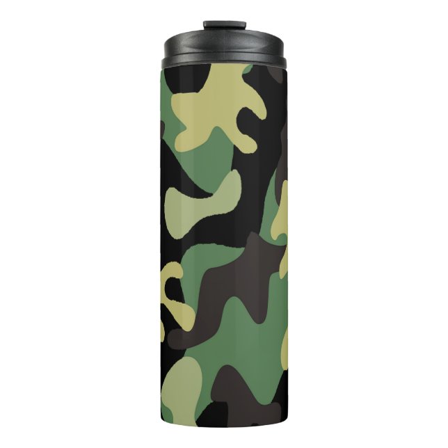 Camouflage Thermosbecher (Vorderseite)