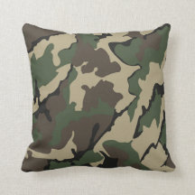 Camouflage, Throw-Kissen