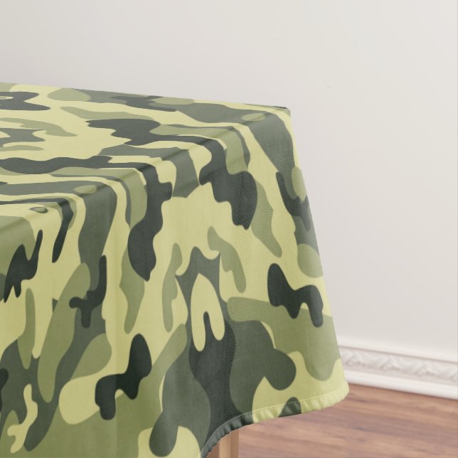 Camouflage Tischdecke (Beispiel)