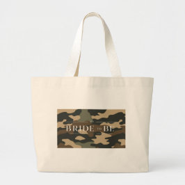 Camouflage Tote Bag Jumbo Stoffbeutel
