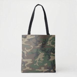 Camouflage Tote Bag Tasche