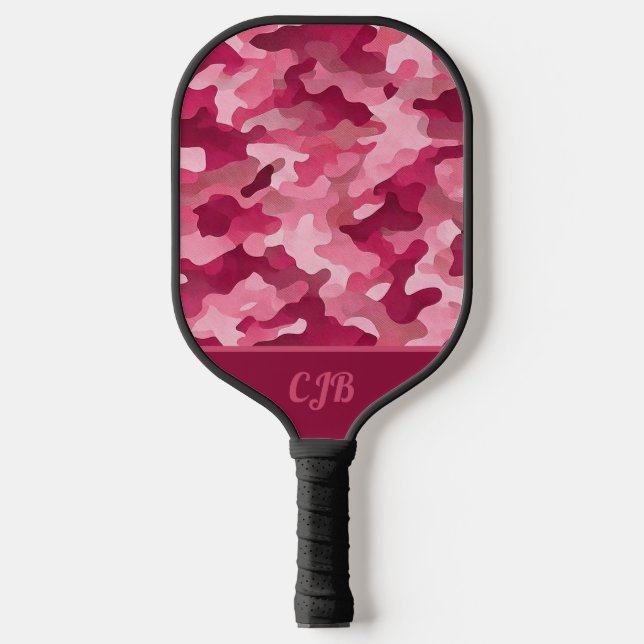 Camouflage Trendsetter Pickleball Paddle (Vorderseite)