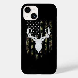 Camouflage Us Flag Hirschelch Buck Camoflage Jagd Case-Mate iPhone 14 Hülle