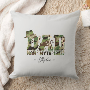 Camouflage "Vater - Mensch, Mythos, Legende" Kissen