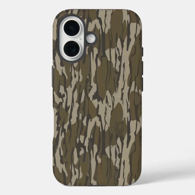 Camouflage von Männern auf der Basis von Bodentoml iPhone 16 Hülle (Rückseite)