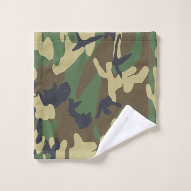 Camouflage-Wäsche-Stoff Waschlappen (Waschlappen)