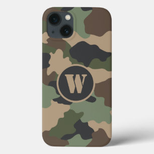 Camouflage Woodland Camouflage Khaki Tan Black Mon Case-Mate iPhone Hülle