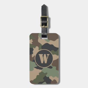 Camouflage Woodland Camouflage Khaki Tan Gepäckanhänger