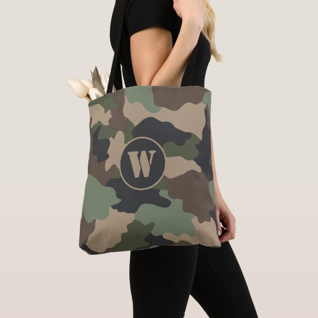 Camouflage Woodland Camouflage Khaki Tan Tasche (Von Nahem)