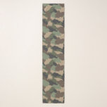 Camouflage Woodland Camouflage Military Khakan Tan Schal<br><div class="desc">Wenn Sie Liebe Camouflage drucken,  werden Sie Liebe dieses Wald Tarnkappenschal. Akzeptieren Sie Ihr Outfit im Stil!  Das Camouflage-Muster enthält die Farben Chaki grün,  braun,  braun und schwarz. Entworfen von Künstler ©Susan Coffey.</div>