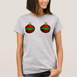 Camouflage Xmas Ornament T - Shirt