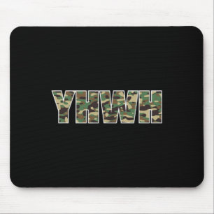 Camouflage Yhwh Yahweh Christliche Camouflage Jagd Mousepad