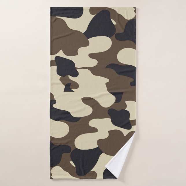 Camouflage Zubehör Badehandtuch (Badehandtuch)
